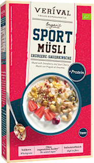 Protein Müsli, Erdbeere-Sauerkirsche, glutenfrei VERIVAL