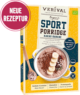 Protein Porridge, Kakao & Banane, glutenfrei VERIVAL