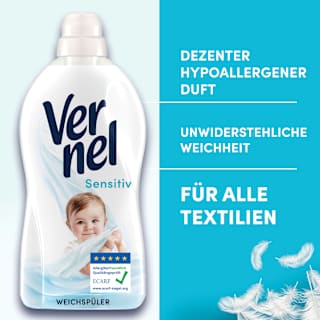 Weichspüler Sensitiv 50WL Vernel