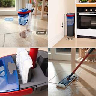 Bodenwischset Flachwischer System H2PRO Vileda