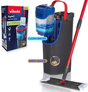 Bodenwischset Flachwischer System H2PRO Vileda