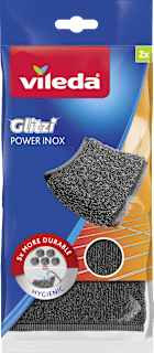 Scheuerschwamm Glitzi Power Inox Vileda