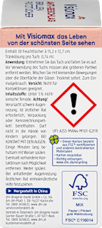 Anti-Beschlag Brillen-Putztücher Visiomax
