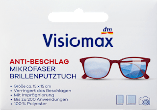 Anti-Beschlag Mikrofaser Zaubertuch Visiomax