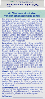 Augentropfen Aloe Vera, ohne Konservierungsmittel Visiomax