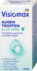 Augentropfen Aloe Vera, ohne Konservierungsmittel Visiomax