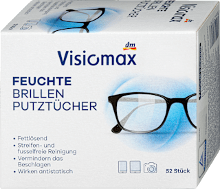 Brillenputztücher feucht Visiomax