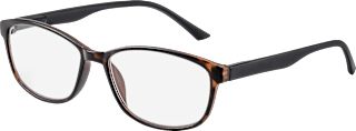 Fertig-Lesebrille demi braun +2,50 Visiomax