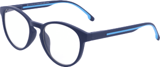 Fertig-Lesebrille dunkelblau +2,50 Visiomax