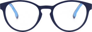 Fertig-Lesebrille dunkelblau +3,00 Visiomax