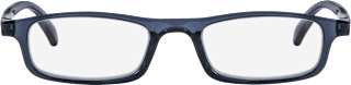 Fertig-Lesebrille grau/blau +3,00 Visiomax