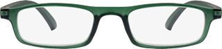 Fertig-Lesebrille matt grün transparent +2,50 Visiomax