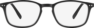 Fertig-Lesebrille matt schwarz +2,00 Visiomax