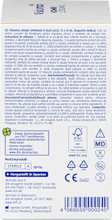 Kombilösung Einmaldosis für weiche Kontaktlinsen, mit Kontaktlinsenbehälter (15x10 ml) Visiomax