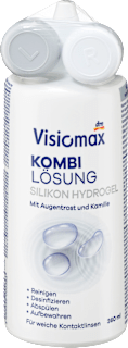 Kombilösung Silikon Hydrogel mit Augentrost und Kamille Visiomax