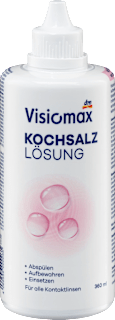 Kontaktlinsen-Pflegemittel Kochsalzlösung Visiomax