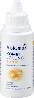 Kontaktlinsen-Pflegemittel Kombilösung Super, Reisegröße Visiomax