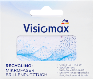 Mikrofaser Brillenputztuch Visiomax