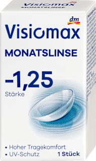 Monatslinse Dioptrie -1,25 Visiomax