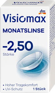 Monatslinse Dioptrie -2,50 Visiomax