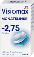Monatslinse Dioptrie -2,75 Visiomax