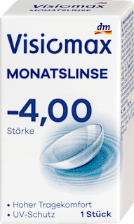 Monatslinse Dioptrie -4,00 Visiomax