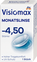 Monatslinse Dioptrie -4,50 Visiomax