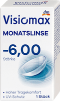 Monatslinse Dioptrie -6,00 Visiomax