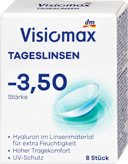 Tageslinsen Dioptrie -3,50 Visiomax