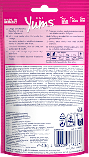 Katzensnack Cat Yums Leberwurst Vitakraft