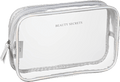 Kosmetiktasche silber transparent   Vito & Joe