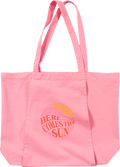 Strand-/Badetasche "HERE COMES THE SUN", rosa Vito & Joe