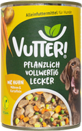 Nassfutter Hund, Vegan wie Huhn VUTTER!