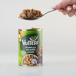 Nassfutter Hund, Vegan wie Lamm VUTTER!