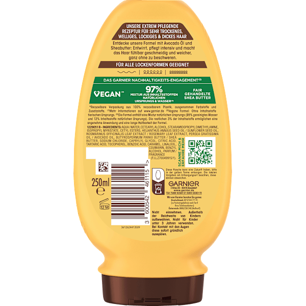 Conditioner Avocado-Öl & Sheabutter  Wahre Schätze