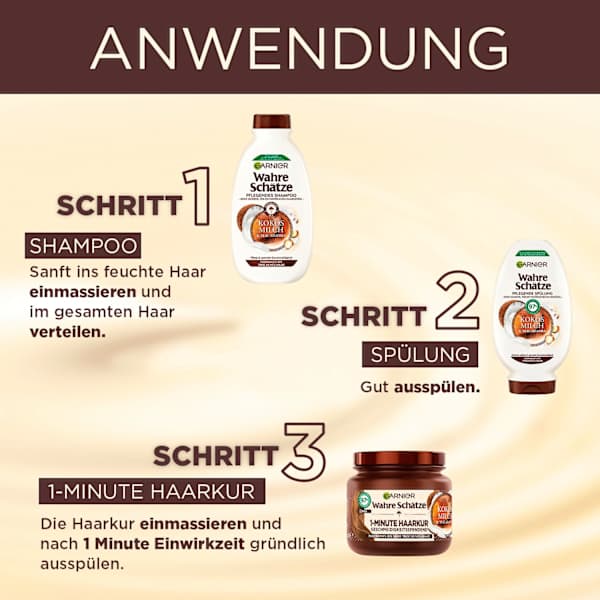Conditioner Kokosmilch & Macadamia  Wahre Schätze