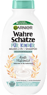 Kinder Shampoo Sanfte Hafermilch 2in1 Wahre Schätze