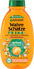 Kinder Shampoo & Spülung 2in1 Aprikose & Baumwollblüte  Wahre Schätze