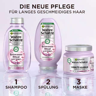 Shampoo Reiswasser Ritual & Stärke  Wahre Schätze