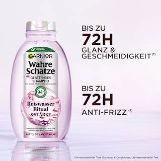 Shampoo Reiswasser Ritual & Stärke  Wahre Schätze