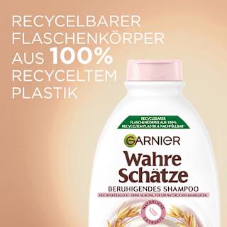Shampoo  Sanfte Hafermilch, empfindliches Haar  Wahre Schätze