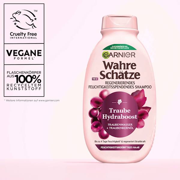 Shampoo Traube Hydraboost Wahre Schätze