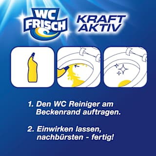 WC-Reiniger Gel Lemon WC-Frisch