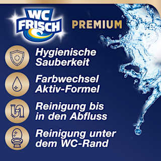 WC-Reiniger Power WC Gel&Meeresfrische WC-Frisch