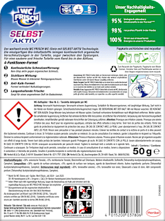 WC-Stein Blau Selbst Aktiv Chlor WC-Frisch