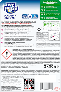 WC-Stein Kraft Aktiv Blütenfrische  WC-Frisch