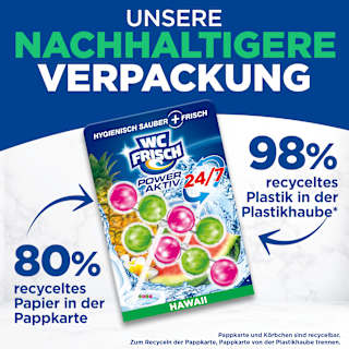 WC-Stein Kraft Aktiv Hawaii  WC-Frisch