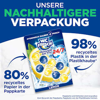 WC-Stein Kraft Aktiv Lemon WC-Frisch