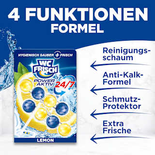 WC-Stein Kraft Aktiv Lemon WC-Frisch