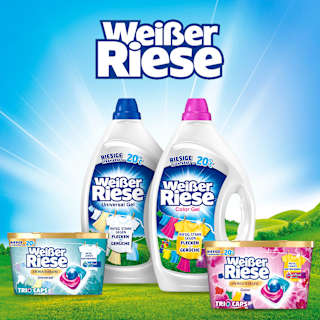 Colorwaschmittel Gel Weißer Riese